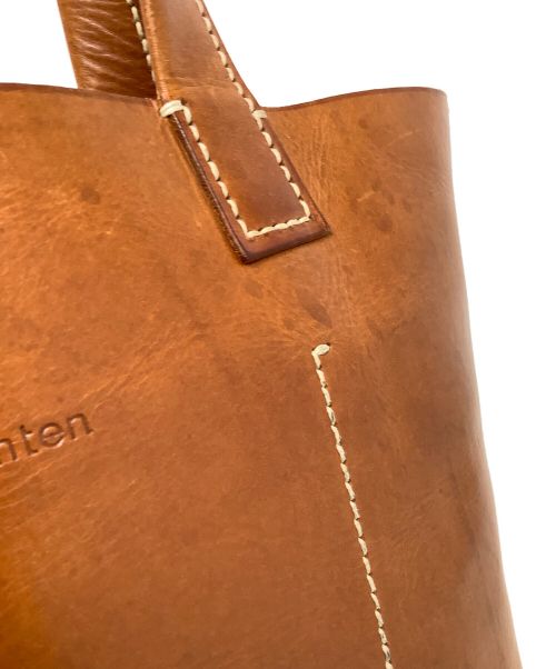 genten（ゲンテン）genten (ゲンテン) トートバッグ　genten ブラウンの古着・服飾アイテム