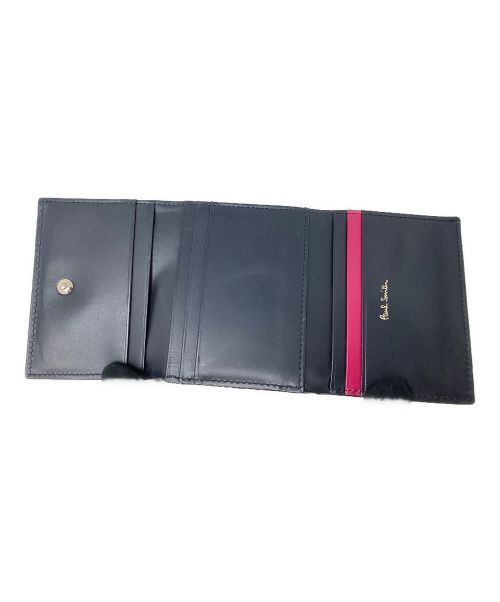 PAUL SMITH（ポールスミス）PAUL SMITH (ポールスミス) 3つ折り財布　Paul Smith（ポールスミス） ブラックの古着・服飾アイテム