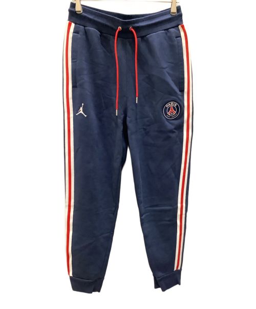 NIKE（ナイキ）NIKE (ナイキ) Paris Saint-Germain (パリ・サン ジェルマン) ジャージセット　NIKE(ナイキ)　PARIS SAINT-GERMAIN ネイビー×レッド サイズ:XLの古着・服飾アイテム