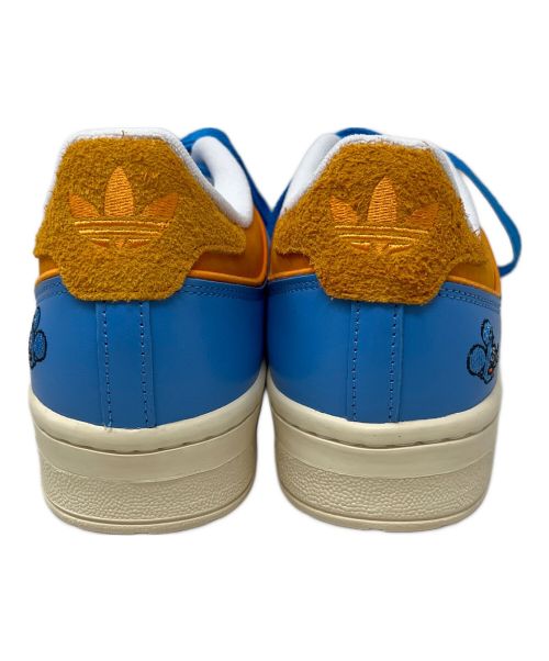 adidas（アディダス）adidas The Simpsons スニーカー adidas(アディダス」×the Simpsons（座 シンプソンズ）The Simpsons Rivalry Low  IE7566 ブルー×オレンジ サイズ:SIZE 27cmの古着・服飾アイテム