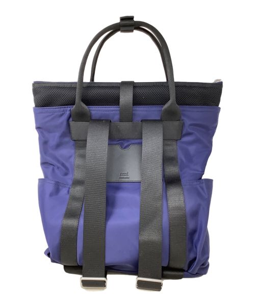 ami（アミ）ami (アミ) ハートロゴトートバッグ　ami（アミ）　ULL144.902 ネイビーの古着・服飾アイテム