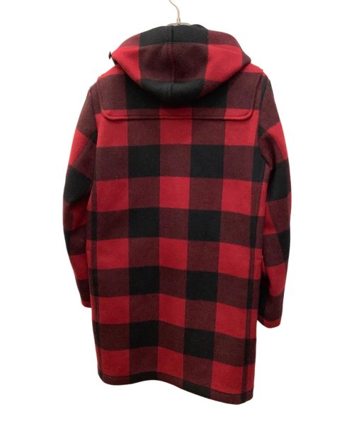 BROOKS BROTHERS（ブルックスブラザーズ）BROOKS BROTHERS (ブルックスブラザーズ) ウールダブルフェイスダッフルコート　BROOKS BROTHERS（ブルックスブラザーズ）　19-42-3520 レッド×ブラック サイズ:Sの古着・服飾アイテム