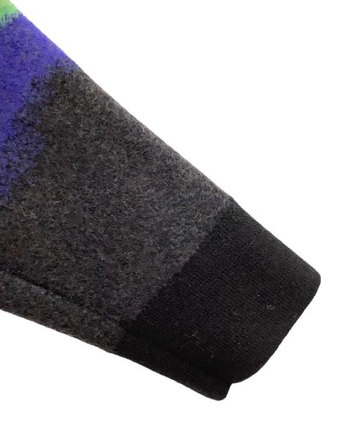 LOUIS VUITTON（ルイ ヴィトン）LOUIS VUITTON (ルイ ヴィトン) グラフィックニットプリント　LOUIS VUITTON　HNN11W　22AW ブルー×グリーン サイズ:Mの古着・服飾アイテム