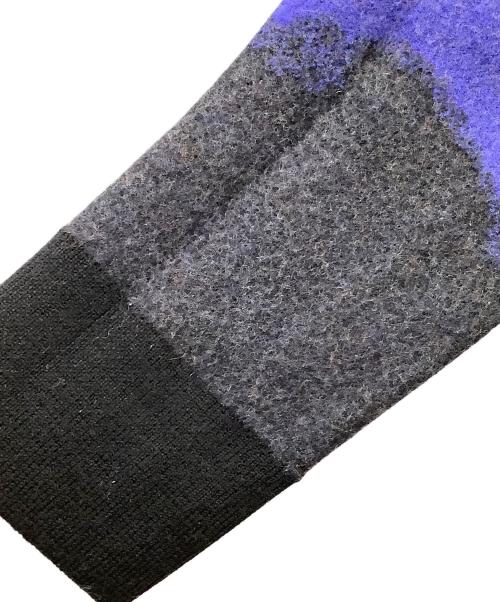 LOUIS VUITTON（ルイ ヴィトン）LOUIS VUITTON (ルイ ヴィトン) グラフィックニットプリント　LOUIS VUITTON　HNN11W　22AW ブルー×グリーン サイズ:Mの古着・服飾アイテム