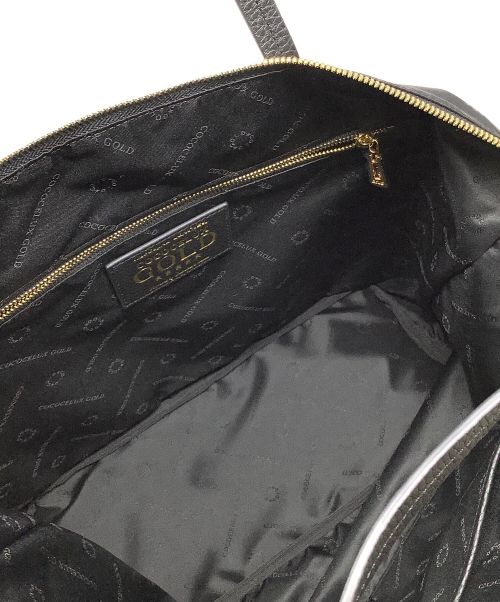 COCOCELUX GOLD（ココセリュックスゴールド）COCOCELUX GOLD (ココセリュックスゴールド) トートバッグ　COCOCELUX GOLD ブラックの古着・服飾アイテム