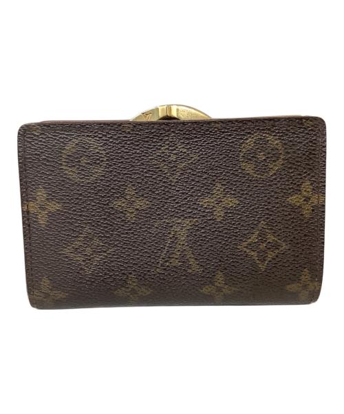 LOUIS VUITTON（ルイ ヴィトン）LOUIS VUITTON (ルイ ヴィトン) 2つ折り財布　Louis Vuitton（ルイヴィトン）M61663　モノグラム　	ポルトモネ・ビエ・ヴィエノワの古着・服飾アイテム