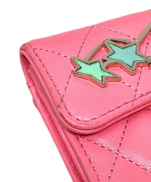 CHANEL（シャネル）CHANEL (シャネル) カードケース　CHANEL（シャネル）　マトラッセ　 ピンクの古着・服飾アイテム