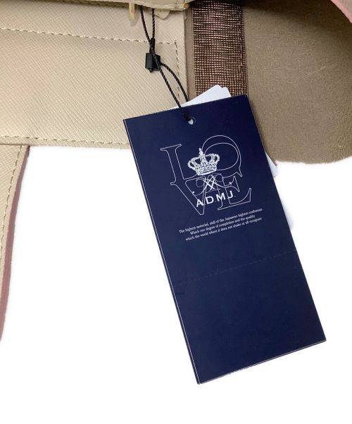 A.D.M.J.（エーディーエムジェイ）A.D.M.J. (エーディーエムジェイ) トートバッグ　A.D.M.J（エーディーエムジェー）　20SC110302 ピンク 未使用品の古着・服飾アイテム