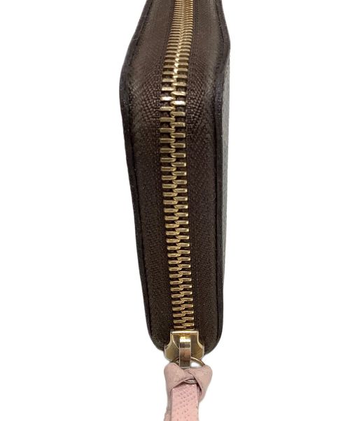 LOUIS VUITTON（ルイ ヴィトン）LOUIS VUITTON (ルイ ヴィトン) ラウンドファスナー長財布　LOUIS VUITTON　(ルイヴィトン)　M61298　モノグラム　ポルトフォイユ・クレマンス ローズ・バレリーヌの古着・服飾アイテム