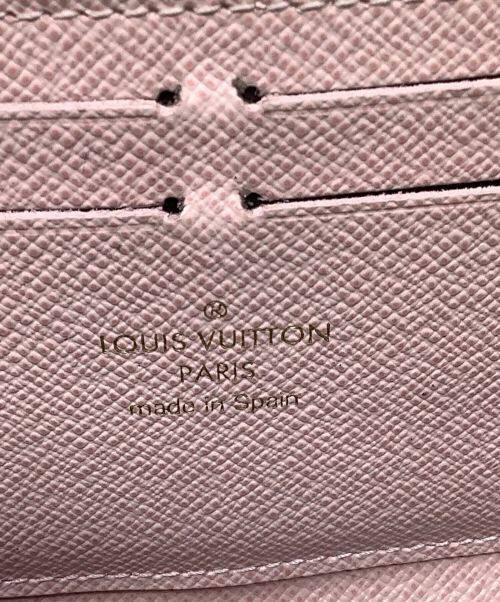 LOUIS VUITTON（ルイ ヴィトン）LOUIS VUITTON (ルイ ヴィトン) ラウンドファスナー長財布　LOUIS VUITTON　(ルイヴィトン)　M61298　モノグラム　ポルトフォイユ・クレマンス ローズ・バレリーヌの古着・服飾アイテム