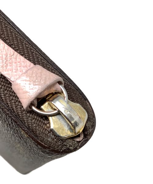 LOUIS VUITTON（ルイ ヴィトン）LOUIS VUITTON (ルイ ヴィトン) ラウンドファスナー長財布　LOUIS VUITTON　(ルイヴィトン)　M61298　モノグラム　ポルトフォイユ・クレマンス ローズ・バレリーヌの古着・服飾アイテム