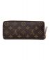 LOUIS VUITTON (ルイ ヴィトン) ラウンドファスナー長財布　LOUIS VUITTON　(ルイヴィトン)　M61298　モノグラム　ポルトフォイユ・クレマンス ローズ・バレリーヌ：35000円