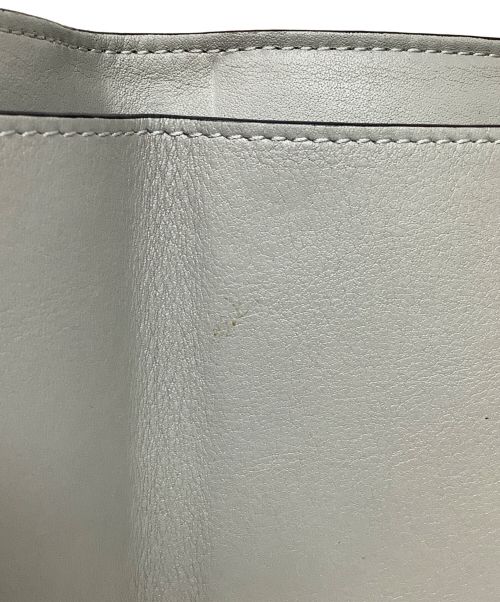 LOEWE（ロエベ）LOEWE (ロエベ) トライフォールドウォレット　LOEWE（ロエベ） ブラウン×グリーンの古着・服飾アイテム