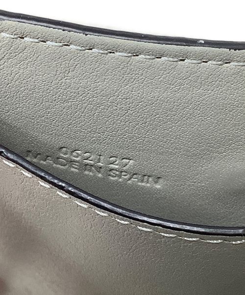 LOEWE（ロエベ）LOEWE (ロエベ) トライフォールドウォレット　LOEWE（ロエベ） ブラウン×グリーンの古着・服飾アイテム