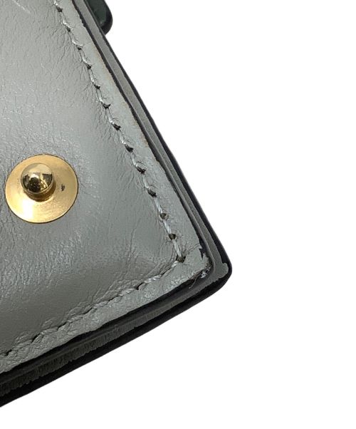 LOEWE（ロエベ）LOEWE (ロエベ) トライフォールドウォレット　LOEWE（ロエベ） ブラウン×グリーンの古着・服飾アイテム