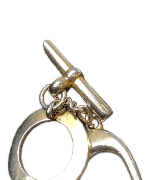 CELINE（セリーヌ）CELINE (セリーヌ) サークルロゴキーリング　CELINE　(セリーヌ)　 ゴールド(色)の古着・服飾アイテム