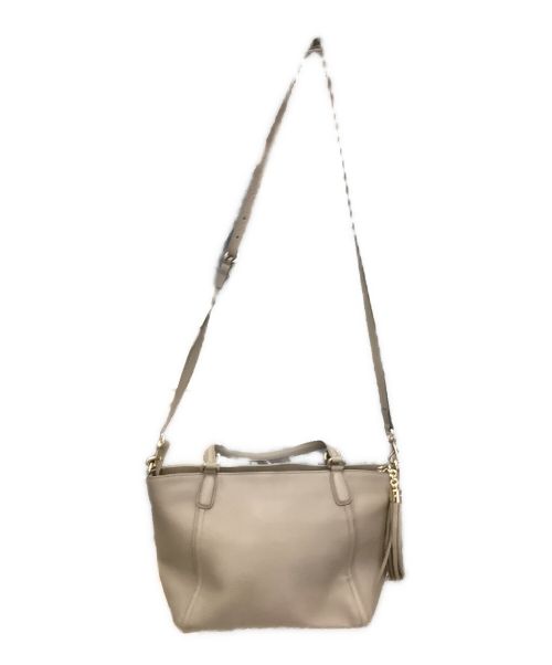 GUCCI（グッチ）GUCCI (グッチ) 2WAYショルダーバッグ　GUCCI(グッチ)　369176 ベージュの古着・服飾アイテム
