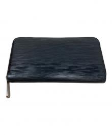 LOUIS VUITTON（ルイ ヴィトン）の古着「ジッピー ウォレット　M61857　エピ」｜ブラック