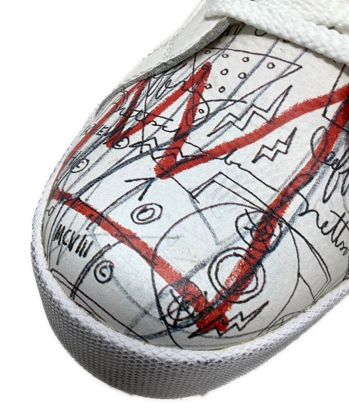 BASQUIAT（バスキア）BASQUIAT (バスキア) スニーカー　Basquia（バスキア） ホワイト サイズ:28の古着・服飾アイテム