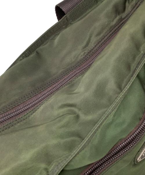 PRADA（プラダ）PRADA (プラダ) ナイロントートバッグ　PRADA（プラダ） グリーンの古着・服飾アイテム