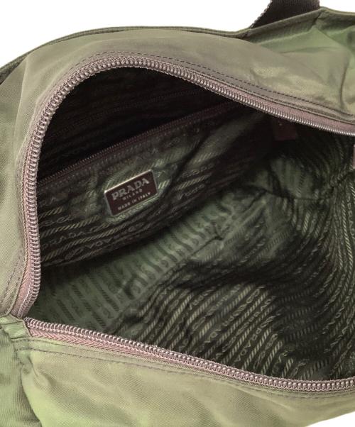 PRADA（プラダ）PRADA (プラダ) ナイロントートバッグ　PRADA（プラダ） グリーンの古着・服飾アイテム