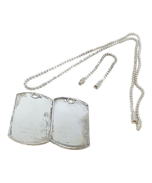 GUCCI（グッチ）GUCCI (グッチ) プレートペンダントトップ　GUCCI(グッチ)の古着・服飾アイテム