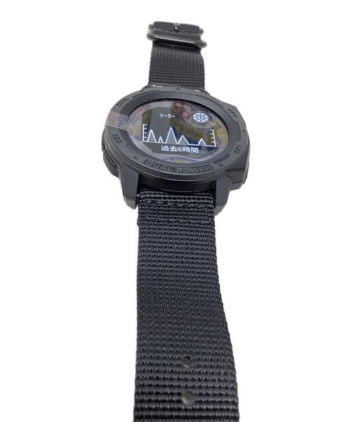 GARMIN（ガーミン）GARMIN (ガーミン) Instinct Dual Power　腕時計　ソーラー充電の古着・服飾アイテム
