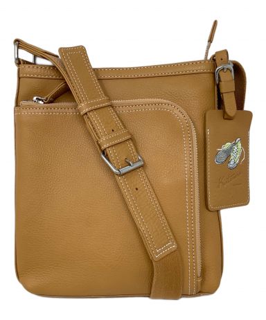 中古・古着通販】KITAMURA (キタムラ) レザーショルダーバッグ