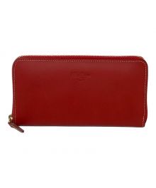 BOLDRINI SELLERIA（ボルドリーニ セレリア）の古着「長財布　BOLDRINI SELLERIA（ボルドリーニ セレリア）」｜レッド