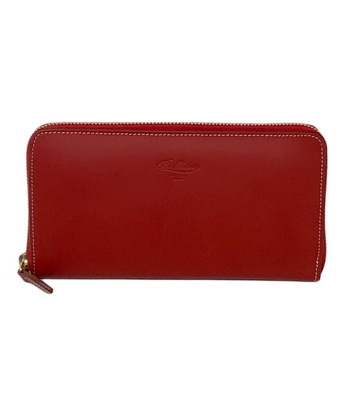 BOLDRINI SELLERIA（ボルドリーニ セレリア）BOLDRINI SELLERIA (ボルドリーニ セレリア) 長財布　BOLDRINI SELLERIA（ボルドリーニ セレリア） レッドの古着・服飾アイテム