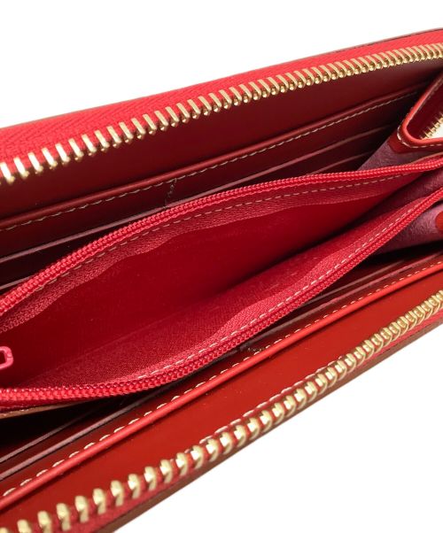 BOLDRINI SELLERIA（ボルドリーニ セレリア）BOLDRINI SELLERIA (ボルドリーニ セレリア) 長財布　BOLDRINI SELLERIA（ボルドリーニ セレリア） レッドの古着・服飾アイテム