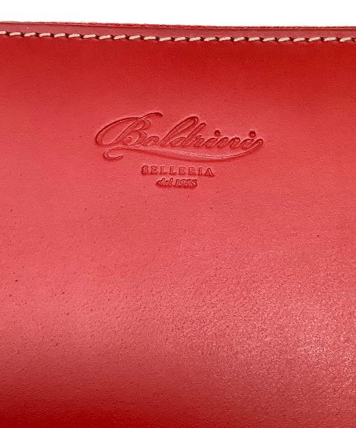 BOLDRINI SELLERIA（ボルドリーニ セレリア）BOLDRINI SELLERIA (ボルドリーニ セレリア) 長財布　BOLDRINI SELLERIA（ボルドリーニ セレリア） レッドの古着・服飾アイテム