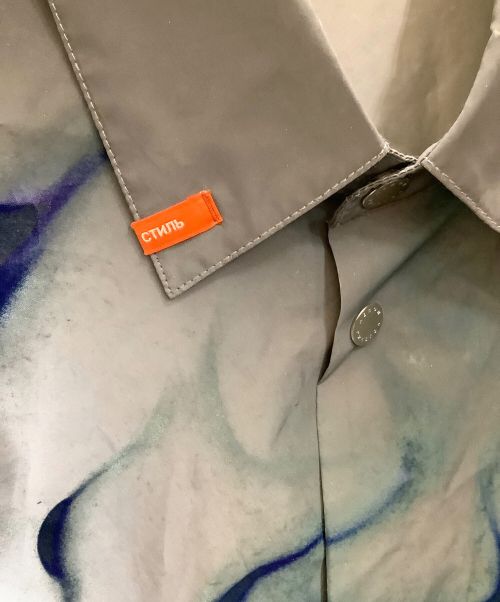 HERON PRESTON（ヘロンプレストン）HERON PRESTON (ヘロンプレストン) 半袖シャツ HERON PRESTON（ヘロンプレストン） HMGA013S20886015 グレー サイズ:SIZE Sの古着・服飾アイテム