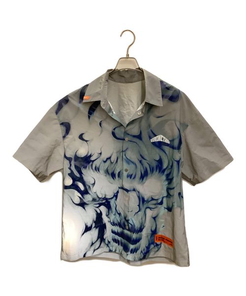 HERON PRESTON（ヘロンプレストン）HERON PRESTON (ヘロンプレストン) 半袖シャツ HERON PRESTON（ヘロンプレストン） HMGA013S20886015 グレー サイズ:SIZE Sの古着・服飾アイテム