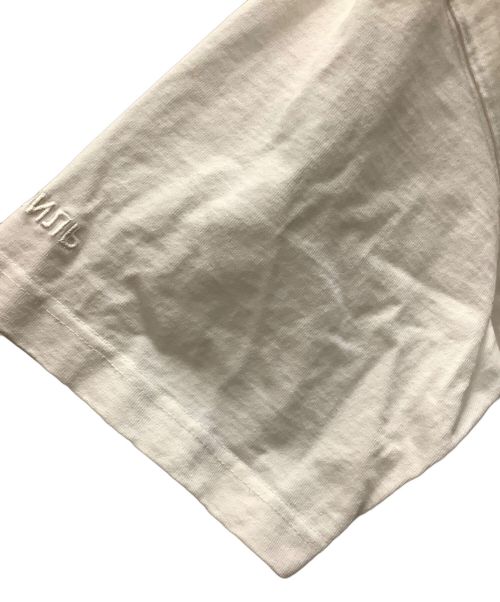 HERON PRESTON（ヘロンプレストン）HERON PRESTON (ヘロンプレストン) 半袖カットソー　HERON PRESTON（ヘロンプレストン）　HMAA020F20JER002　 ホワイト サイズ:Mの古着・服飾アイテム