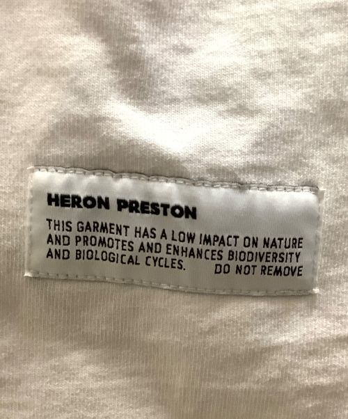 HERON PRESTON（ヘロンプレストン）HERON PRESTON (ヘロンプレストン) 半袖カットソー　HERON PRESTON（ヘロンプレストン）　HMAA020F20JER002　 ホワイト サイズ:Mの古着・服飾アイテム