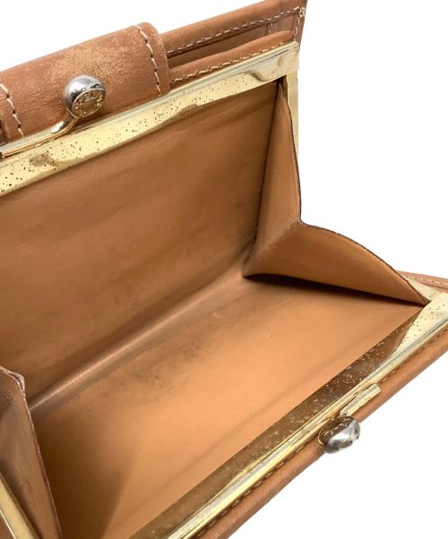 CELINE（セリーヌ）CELINE (セリーヌ) 2つ折り財布　CELINE(セリーヌ)　オールドセリーヌ ブラウン×ベージュの古着・服飾アイテム