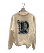 thisisneverthatディスイズネバーザット）の古着「セーター thisisneverthat（ディスイズネバーザット）　TN233KKNP03」｜アイボリー