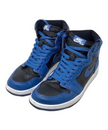 NIKE（ナイキ）の古着「Air Jordan 1 Retro High OG "Dark Marina Blue"　NIKE(ナイキ)　555088-404」｜ブラック×ブルー