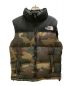 THE NORTH FACE（ザ ノース フェイス）の古着「ノベルティーヌプシベスト THE NORTH FACE(ザ ノース フェイス)　ND91844 」｜カーキ×ブラック
