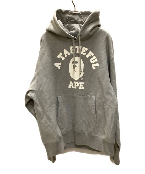 A BATHING APE（ア ベイシング エイプ）A BATHING APE (アベイシングエイプ) JJJJound (ジョウンド) プルオーバーパーカー　A BATHING APE（アベイシングエイプ）　JJJJound（ジョウンド）　001PPH731909C グレー サイズ:Mの古着・服飾アイテム