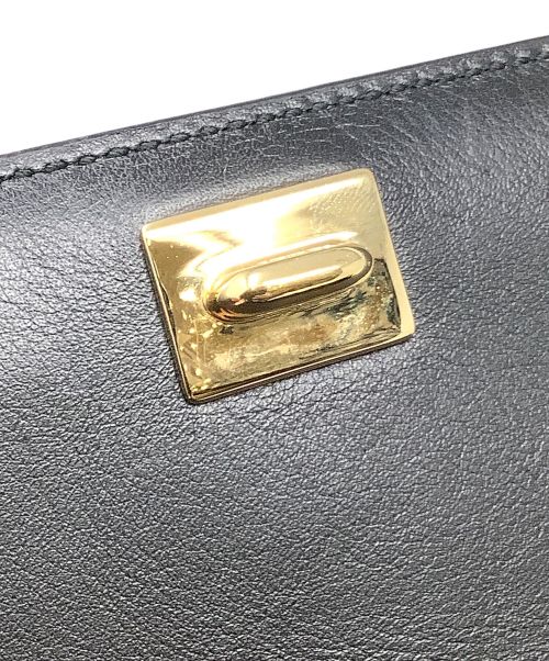 Salvatore Ferragamo（サルヴァトーレ フェラガモ）Salvatore Ferragamo (サルヴァトーレ フェラガモ) 2WAYバッグ　Salvatore Ferragam（サルヴァトーレ フェラガモ）AU-21 G697 ブラックの古着・服飾アイテム