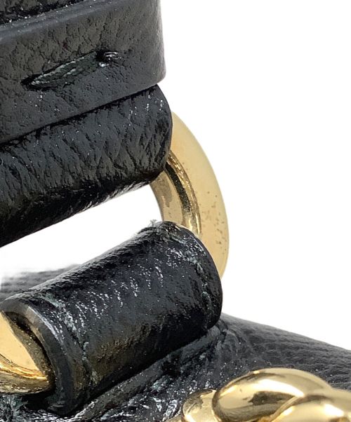 Salvatore Ferragamo（サルヴァトーレ フェラガモ）Salvatore Ferragamo (サルヴァトーレ フェラガモ) 2WAYバッグ　Salvatore Ferragam（サルヴァトーレ フェラガモ）AU-21 G697 ブラックの古着・服飾アイテム