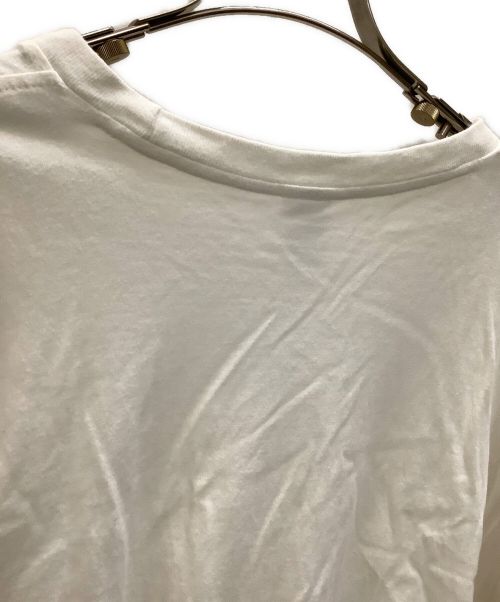 THE NORTH FACE（ザ ノース フェイス）THE NORTH FACE (ザ ノース フェイス) SUPREME (シュプリーム) 半袖カットソー　THE NORTH FACE（ノースフェイス） Supreme（シュプリーム）　NT02309I ホワイト×レッド サイズ:XLの古着・服飾アイテム