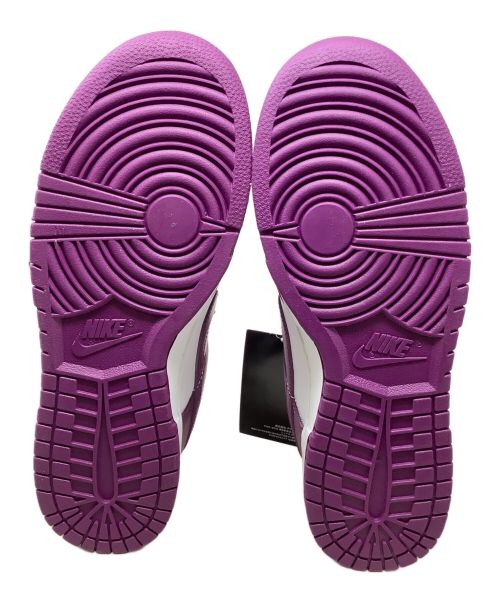 NIKE（ナイキ）NIKE (ナイキ) DUNK LOW RETRO　NIKE（ナイキ）DV0833-107 ホワイト×パープル サイズ:27の古着・服飾アイテム
