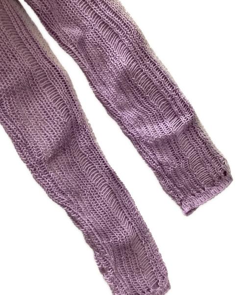 Ameri（アメリ）Ameri (アメリ) メッシュカットソー AMERI 02210161060 パープル サイズ:Freeの古着・服飾アイテム