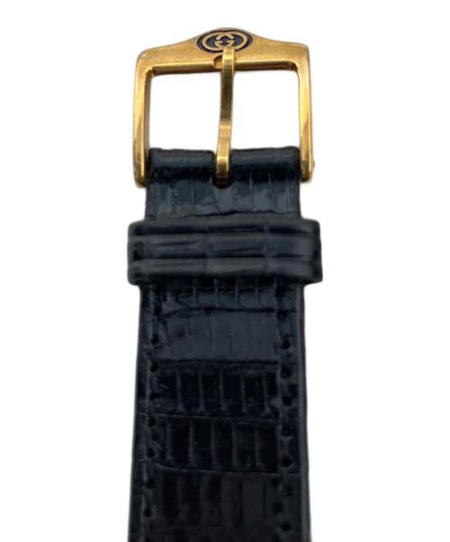 GUCCI（グッチ）GUCCI (グッチ) 腕時計 GUCCI(グッチ) 2000M　 ブラックの古着・服飾アイテム