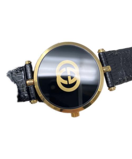 GUCCI（グッチ）GUCCI (グッチ) 腕時計 GUCCI(グッチ) 2000M　 ブラックの古着・服飾アイテム