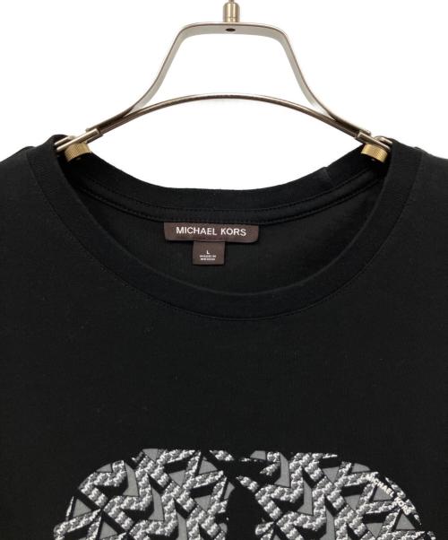 MICHAEL KORS（マイケルコース）MICHAEL KORS (マイケルコース) カットソー ブラック サイズ:Lの古着・服飾アイテム