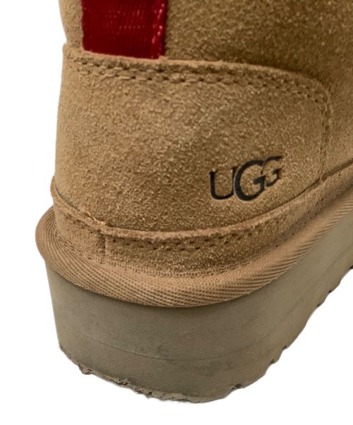 UGG（アグ）UGG (アグ) Neumel Platform Zip Suede　UGG（アグ）1122677 ブラウン サイズ:22の古着・服飾アイテム